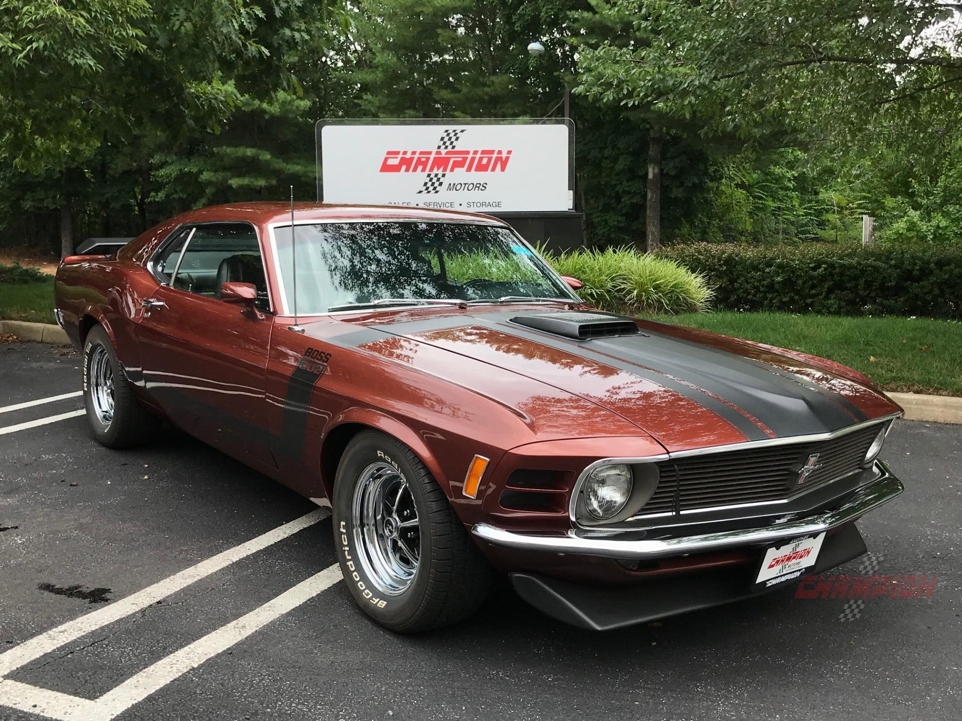 1970 Ford Mustang Boss 302 1 Of 1 Produced Champion